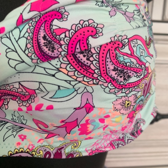 Anne Cole NEW WITH TAG MEDIUM r High-Waist Ruched/ Convertible Bikini Bottoms - Picture 11 of 13